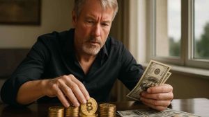 Michael Saylor kupuje bitcoiny za 75 mln USD przed spadkiem rynku