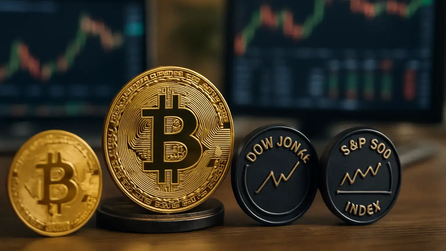 Korelacje między Bitcoinem a tradycyjnymi indeksami giełdowymi